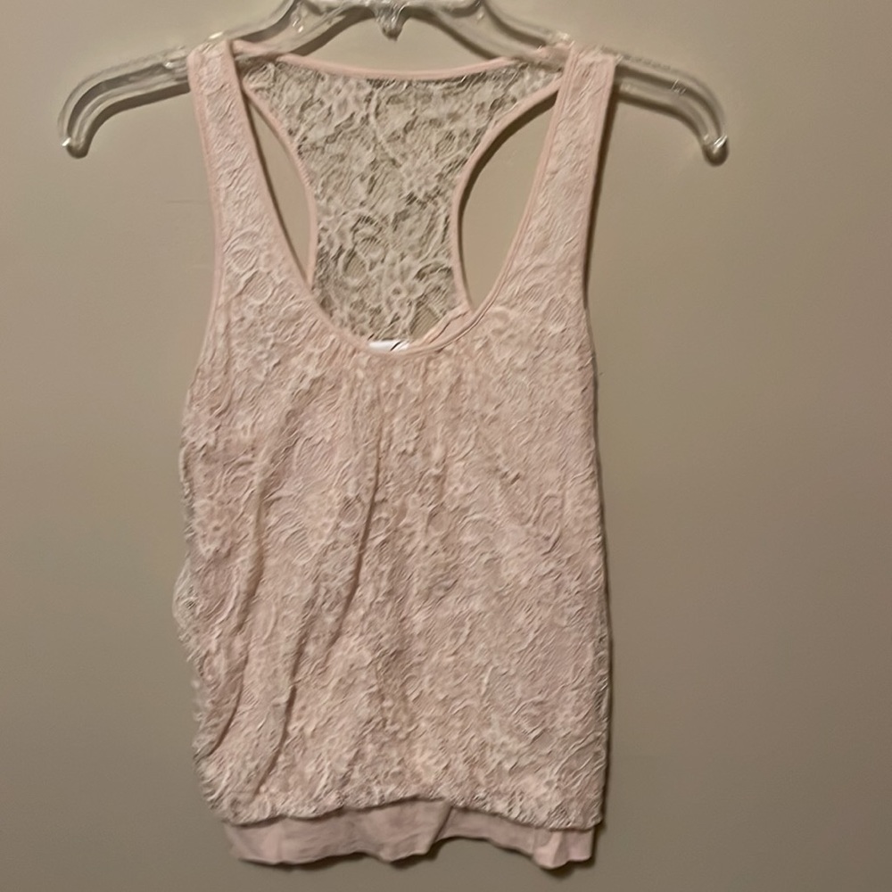 Express Lace Racerback Tank - Picture 3 of 4